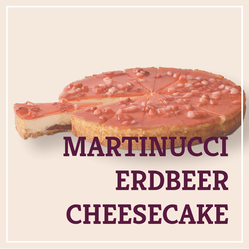 Martinucci Erdbeer Cheesecake