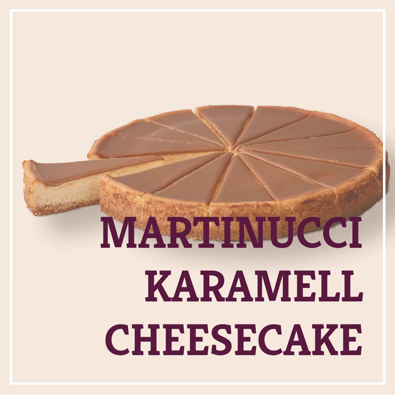 Martinucci Karamell Cheesecake