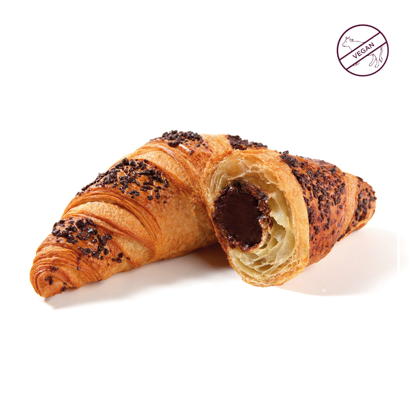 Veganes Schoko Croissant